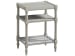 Summer Hill - French Gray - Chair Side Table - Pearl Silver