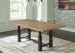 Charterton - Two-tone Brown - 5 Pc. - Rectangular Dining Table, 4 Side Chairs