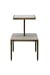 Antony - Side Table - White / Bronze