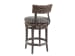 Kilimanjaro - Swivel Counter Stool - Dark Brown