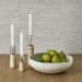 Optic - Candleholders (Set of 3) - Travertine