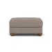 Patterson - Fabric Ottoman, Nailhead Trim