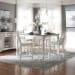 Magnolia Manor - 5 Piece Gathering Table Set (Spindle Back Chairs) - White