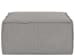 Bottega - Ottoman Large Outdoor, Special Order - Gray