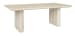 Vander - Oak Wood 84" Dining Table - Cream Washed