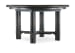 Retreat - Pole Rattan Round Dining Table With 1-20in Leaf - Dark Brown
