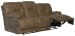 Voyager - Fabric Lay Flat Reclining Sofa - Brandy