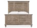 Lancaster - Complete Queen Shutter Panel Bed - Dovetail Gray