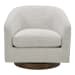 Oscy - Swivel Chair - Splashed White