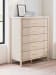 Cadmori - Two-Tone - Five Drawer Wide Chest