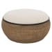 Island - Straw Storage Ottoman / Coffee Table