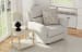 Chappy - Power Lay Flat Recliner - Pebble