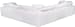 Clay - Livesmart Fabric Modular Sectional - Cream