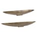 River - Run Bowls (Set of 2) - Antique Brass