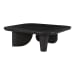 Era - Large Acacia Wood Coffee Table - Black