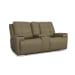 Iris - Power Reclining Loveseat With Console & Power Headrests - Khaki