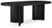 Rowanbeck - 5 Pc. - Dining Table, 4 Side Chairs - Black