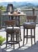 Kilimanjaro - Swivel Bar Stool - Dark Brown