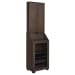Bone - Dartboard Cabinet Ssg-120405 Cabinet With Dartboard - Dark Brown