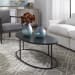Coreene - Oval Coffee Table - Black
