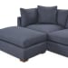 Audrey - Upholstered Sofa Chaise - Rise Navy