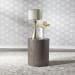 Modern Farmhouse - Drum End Table - Gray