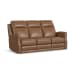 Maxwell - Power Reclining Sofa With Power Headrests And Lumbar - Cedar