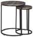 Briarsboro - Black / Gray - Accent Table Set (Set of 2)