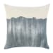 Cora - TL Pillow - Natural / Denim Blue