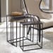 Coreene - Iron Nesting Tables (Set of 3) - Black