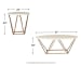 Tarica - White / Metallic - Occasional Table Set (Set of 3)
