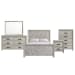 Ellen - Queen Panel 5 Piece Bedroom Set - White