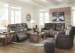Wurstrow - Smoke - 2 Pc. - Power Sofa, Loveseat