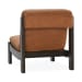 Owen - Leather Accent Chair - Brown