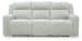Forest Lake - Alloy - Power Reclining Sofa With Adj Headrest