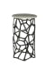 Sebastian - Tall End Table - Gray / Black