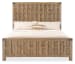 Vineyard Row - King Panel Bed - Light Brown