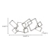 Squares - Wall Decor - Black