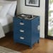 Rio - Nightstand With Electronic Features - Blue