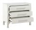 Oxford - Three Drawer Accent Chest - Burnished White