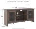 Arlenbry - Gray - LG TV Stand w/Fireplace Option