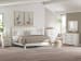 Linnocreek - White / Warm Brown - 4 Pc. - Dresser, Mirror, King Panel Bed