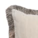 Radiant Oasis - Nola Pillow 16' x 36' - Natural/Black