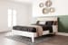 Piperton - Brown / White - Queen Panel Platform Bed