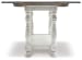 Havalance - Flip Top Sofa Table - Gray / White