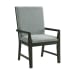 Donovan - 7 Piece Standard Height Dining Set (Table, Four Side Chairs And Two Arm Chairs) - Gray