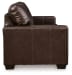 Santorine - Dark Brown - 2 Pc. - Sofa, Loveseat