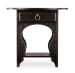 Americana - One-Drawer Oval Nightstand - Dark Brown