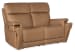 MS - Lyra Zero Gravity Power Loveseat With Power Headrest - Light Brown