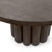 Tiber - 55" Round Dining Table - Toasted Brown